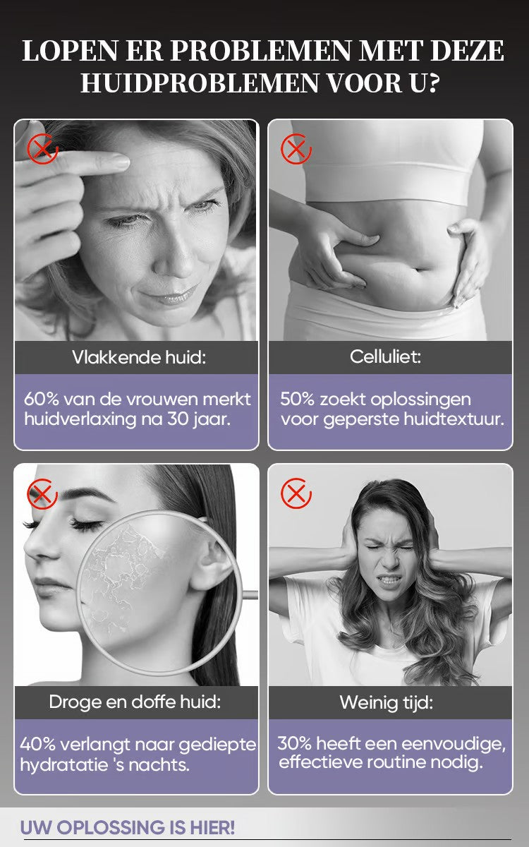 DreamCream | Strakkere, gladdere huid terwijl je slaapt | 1+1 gratis