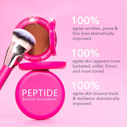 Final 3 Hours: Free brush🔥 Peptide Bounce Foundation