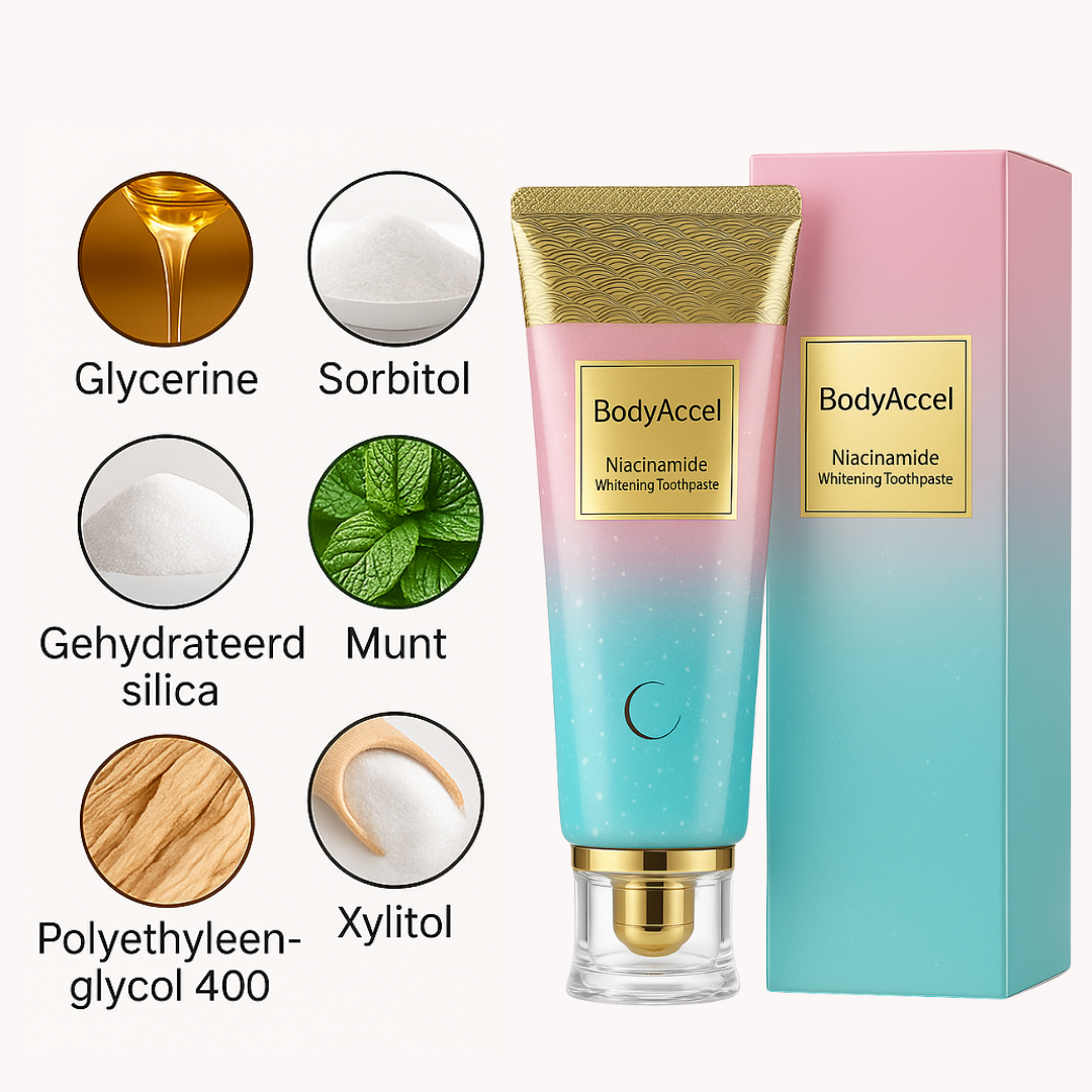 De Nieuwe Glimlachroutine die een Trend Wordt : BodyAccel Witter en Beschermt