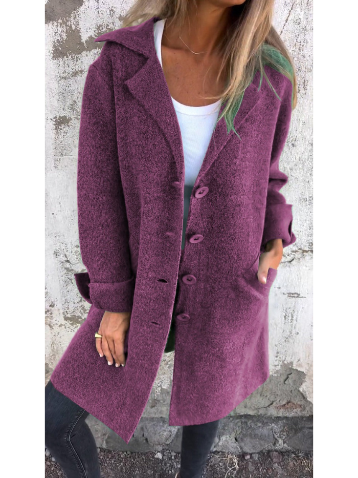 Celine™ - Casual lange najaarsjas