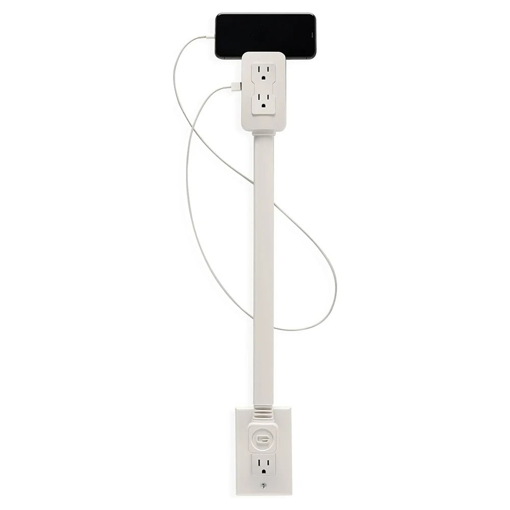 PowerFlex™ — Stekkerdoosverlengstuk met 180° rotatie