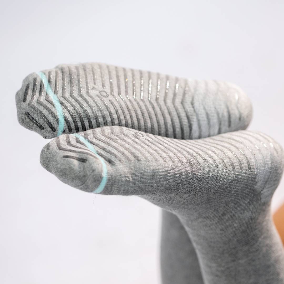 Premium Bamboo Compression Socks with Grip