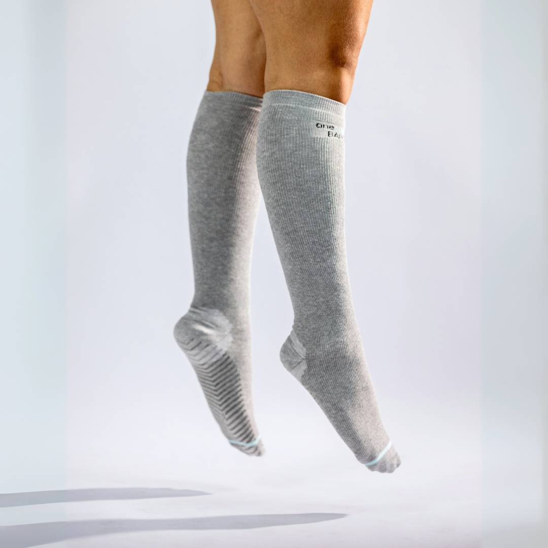 Premium Bamboo Compression Socks with Grip