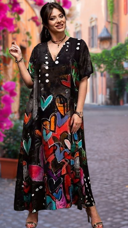 Charlotte | V-hals Jurk