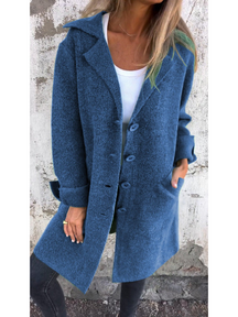 Celine™ - Casual lange najaarsjas