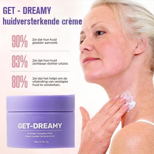 DreamCream | Strakkere, gladdere huid terwijl je slaapt  | 1+1 gratis