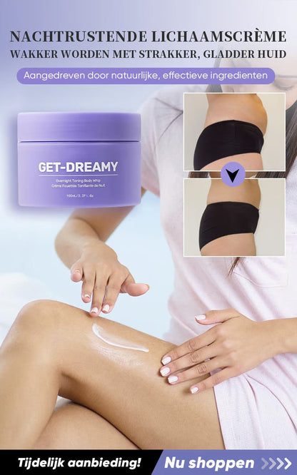 DreamCream | Strakkere, gladdere huid terwijl je slaapt  | 1+1 gratis