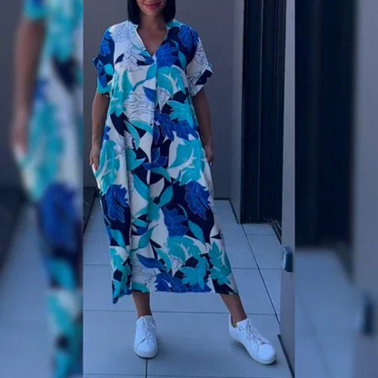 Elena™ – Elegante Bloemenjurk |  De Jurk Die Jou Laat Stralen!